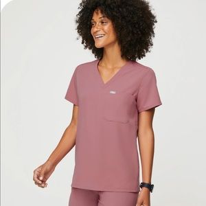 FIGS MAUVE SCRUB SET